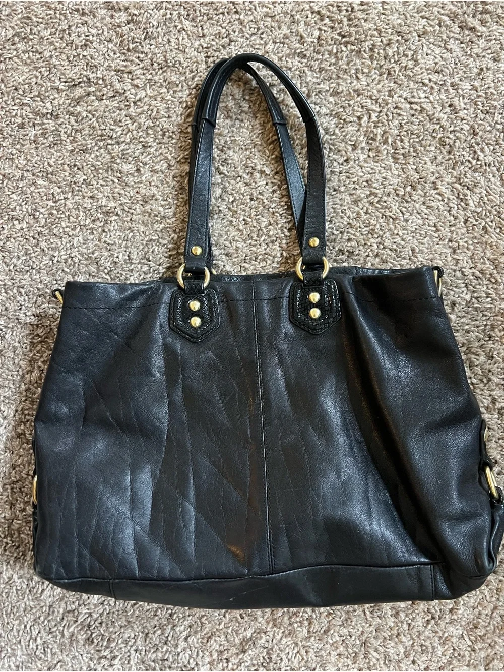 Coach soft black
